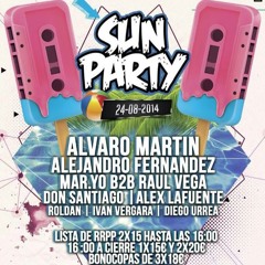 Alex LAfuente @ SUN PARTY 2014