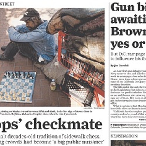 Check Mate - "San Francisco Street Chess Story"