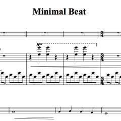 Minimal Beat Piano Accompaniment Sample