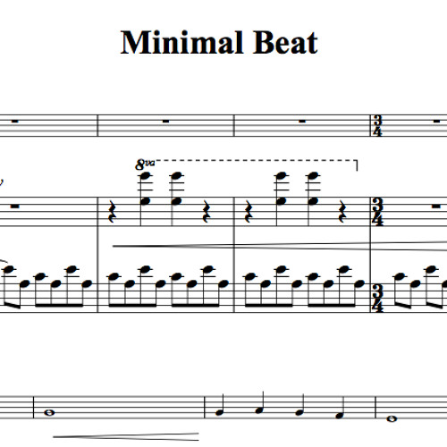Minimal Beat Piano Accompaniment Sample