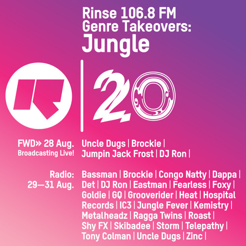 Rinse FM Podcast - Jungle Forum w/ Uncle Dugs - 29th Aug 2014