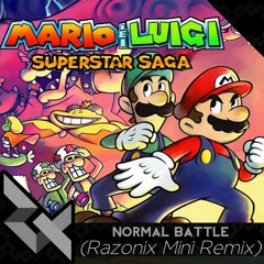 Mario & Luigi Superstar Saga - Normal Battle(Razonix Mini  Remix)