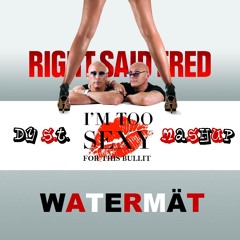 Watermät & Right Said Fred - I'm Too Sexy For This Bullit (DJ S.T. Mashup)