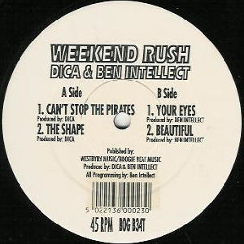 Dica & Ben Intellect  Can't Stop The Pirates 1993