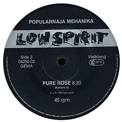 Popularnaja Mehenika - Pure Rose - Vinyl (1988)
