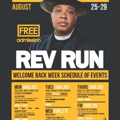 Joseph "Rev Run" Simmons speaks at UAPB