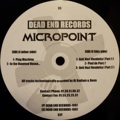 Micropoint - Ping Machine (Anti-Nazi Vendetta - Side A1)