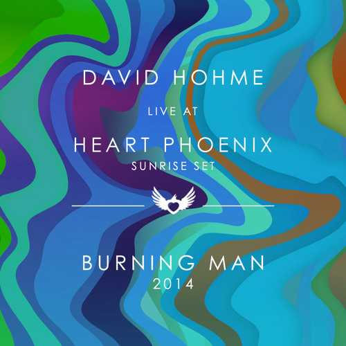david hôhme - Heart Phoenix Sunrise Set, Burning Man 2014