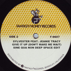 Sylvester feat Jeanie Tracy - Give It Up (Sine Qua Non Deep Space Edit) Free WAV!