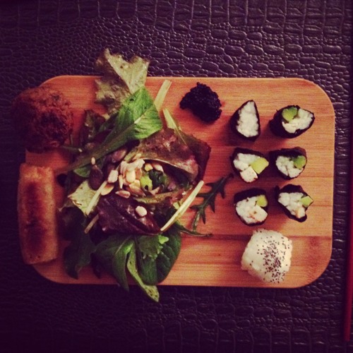 Create sushis for dinner