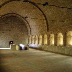 Kerry in Thoronet Abbey