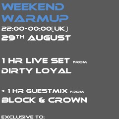 Weekend Warmup 290814