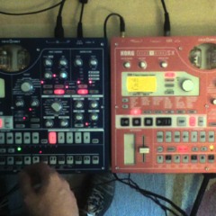 Spoorloos & RADZE livejam (Korg emx & esx)