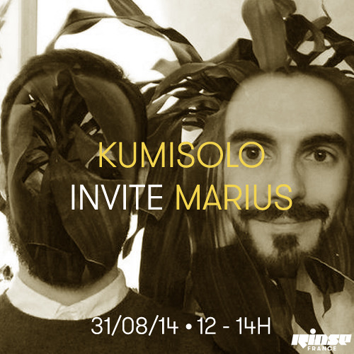 MARIUS - 2h DJ Set Live on RINSE - Kumisolo Channel (31 AUG 2014)