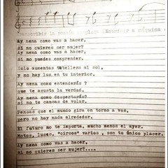 Ay Nena Como Vas A Hacer (cover Gustavo Cerati)