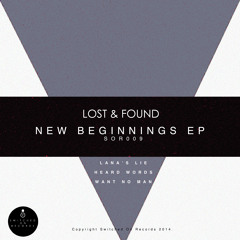 SOR009- Lost & Found - Want No Man