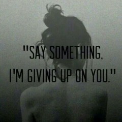 Say Something - Short  Cover