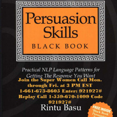 Book Club: Persuasion Skills Black Book - NLP