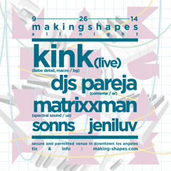 Djs Pareja - Making Shapes Promo Mix