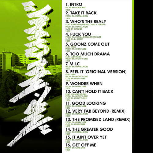 06 Too Much Drama Feat. Substance aka French Monarch