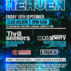The Thrillseekers Promo Mix for SE7ENTH HEAVEN London 19/09/14