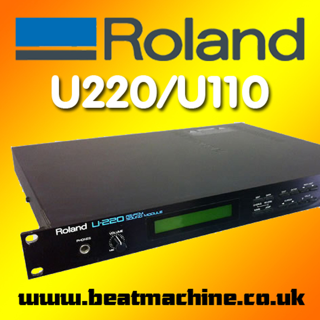 Stream Roland U110/U220 Drum Sample Pack by Beat Machine Drum