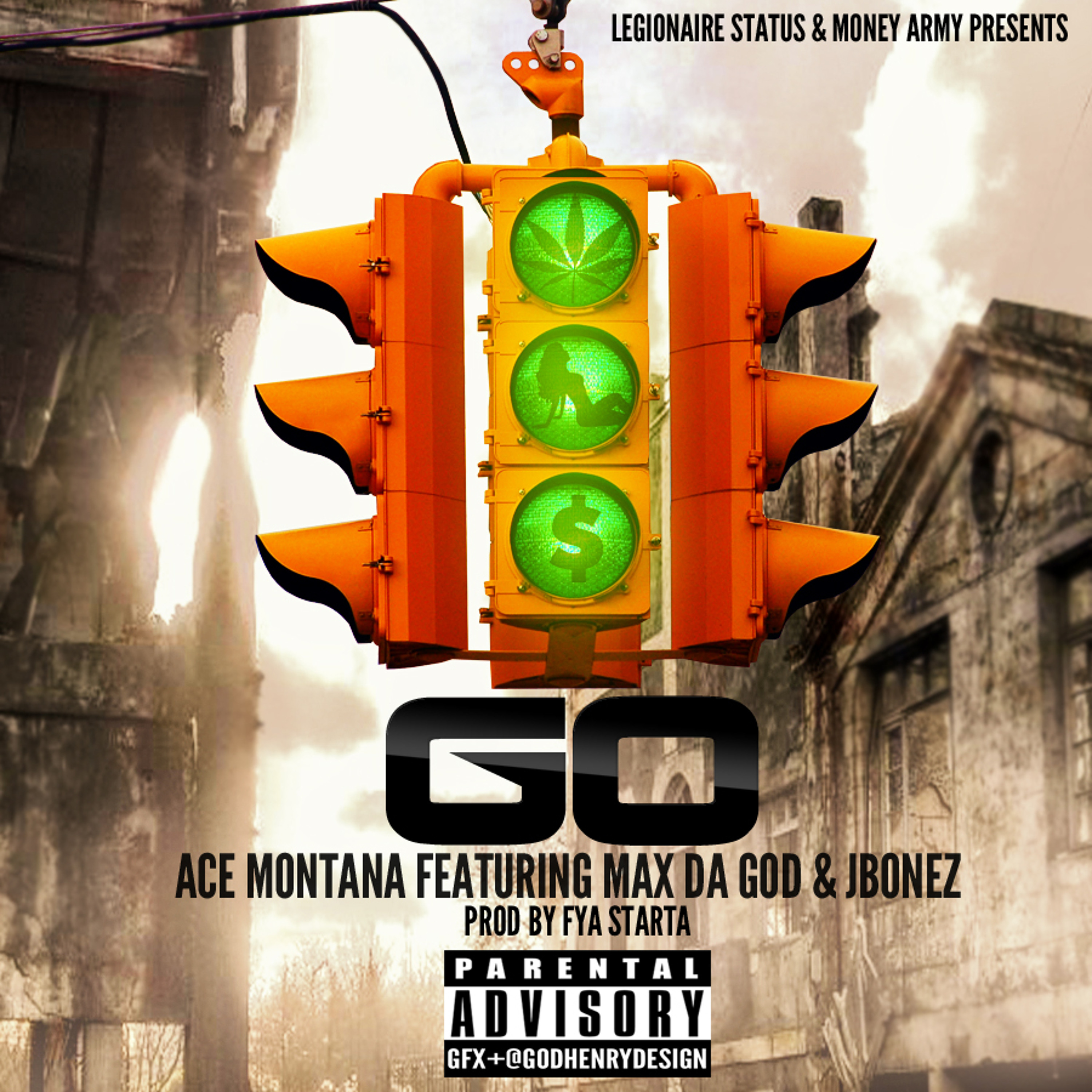 Max Da God x Ace Montana x Jbonez  "Go" episode artwork