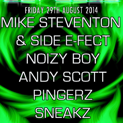 De:Fuzed Radio 29/8/14; MIKE STEVENTON & SIDE E-FECT