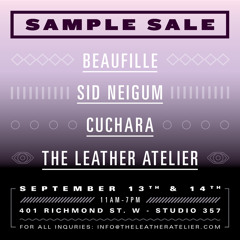 The Leather Atelier - Sample Sale Mix