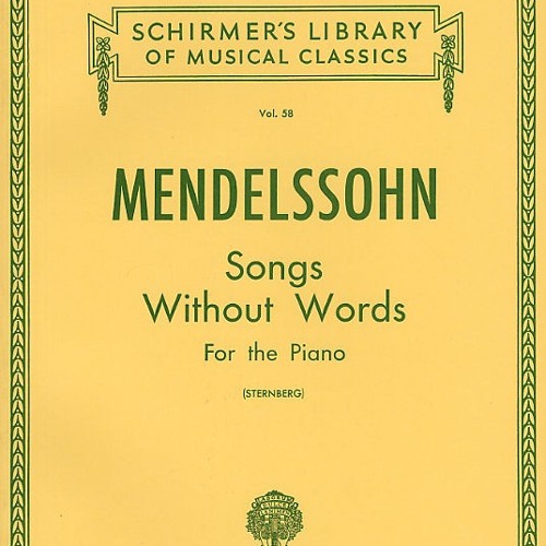 Mendelssohn - Song Without Words Op.102, No.4 (performed on a Bechstein)