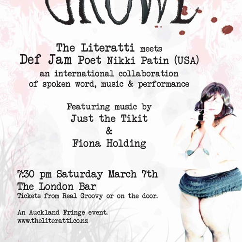 Live at GROWL 2008: The Literatti featuring Nikki Patin