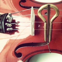 Suspense 3 (2013) for clay whistle, prepared violin and suspended cymbal