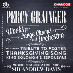 Percy Grainger: Tribute to Foster