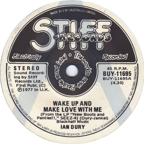 Wake Up With A Cup Of Tea(AM's rub) Ian Dury & The Blockheeeds