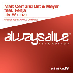 Matt Cerf and Ost & Meyer feat. Fenja - Like We Love (Original Mix)