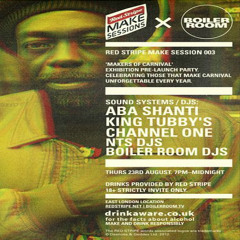 Aba-Shanti I x King Tubby`s Live @ Red Stripe Make Session #003, East London UK 2012