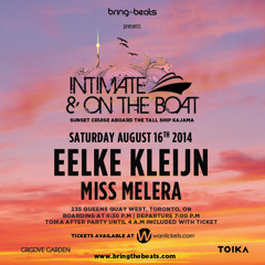 Eelke Kleijn & Miss Melera - INTIMATE & ON THE BOAT v3 - August 16, 2014