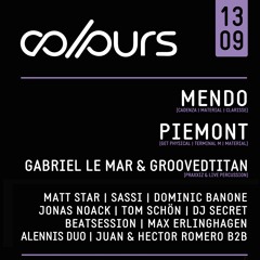 Dominic Banone @ COLOURS OPENING 13.09.2014 | Part 1 (Tanzhaus West, Frankfurt)