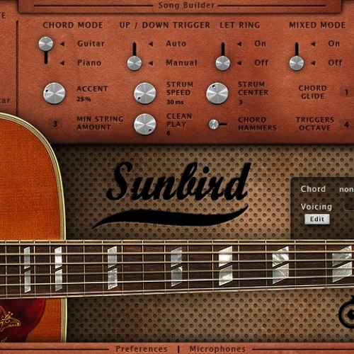Acoustic guitar chord samples online