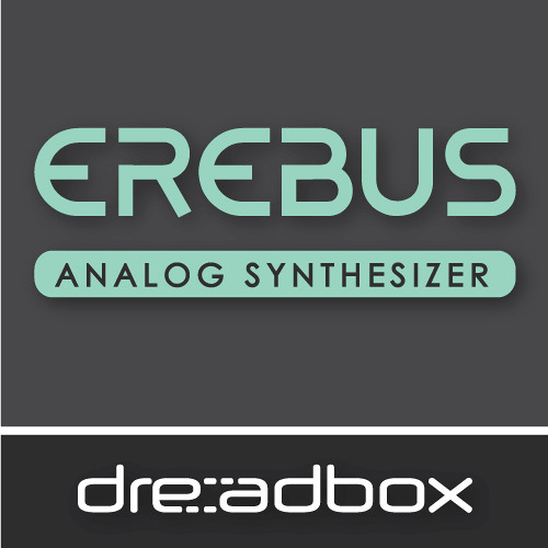 Dreadbox Erebus synthesizer on an 8step sequencer