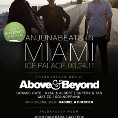 Cosmic Gate - Live at Anjunabeats in Miami Ice Palace WMC 2011