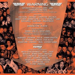 Eazy - Dr Atmore (Supported By Dj Hazard & Mc Eksman @ Warning 2014)