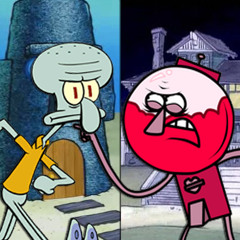 Squidward vs Benson. CartoonMadeRapBattles Season 2