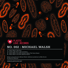 Michael Walsh - Before When It Was New EP (Preview) [PLR 002]