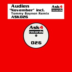 Audien - November (Tommy Baynen Remix) - TATW 319