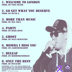 Welcome To London (2014) Mixtape - (FREE DL)