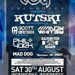 Malfunction V's Beamer @ Dimension, Ironworks, Inverness. 30th August 2014