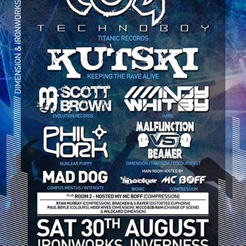 Malfunction V's Beamer @ Dimension, Ironworks, Inverness. 30th August 2014