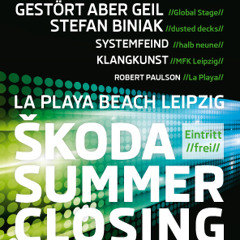 KlangKunst @ LA PLAYA - SKODA SUMMER - CLOSING 04.09.14