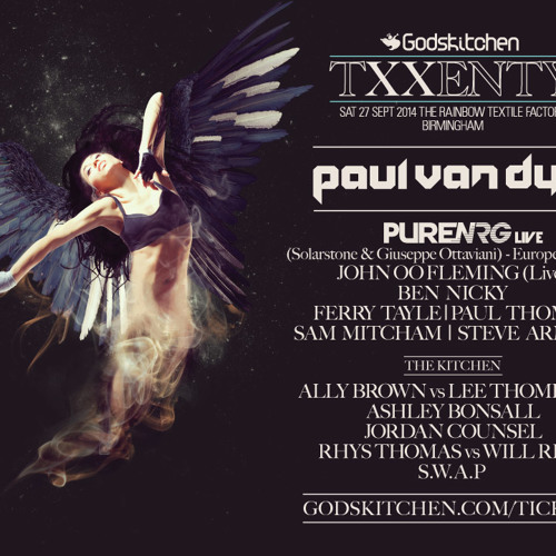 Lee Thompson & Ally Brown - Godskitchen TXXENTY Promotional Mix